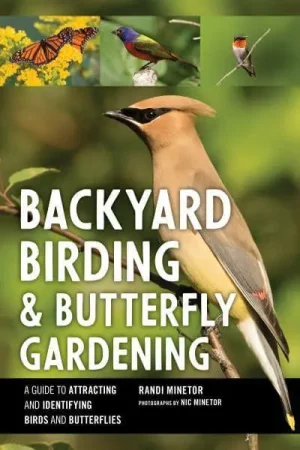 Front cover of Backyard Birding and Butterfly Gardening