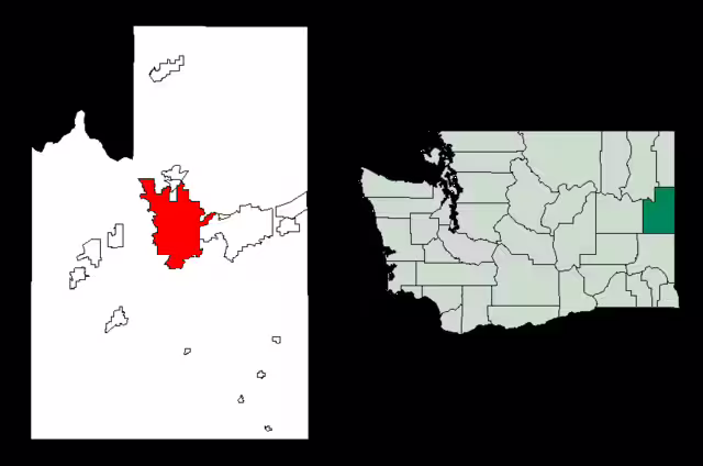 City of Spokane and Spokane County in the state of Washington.